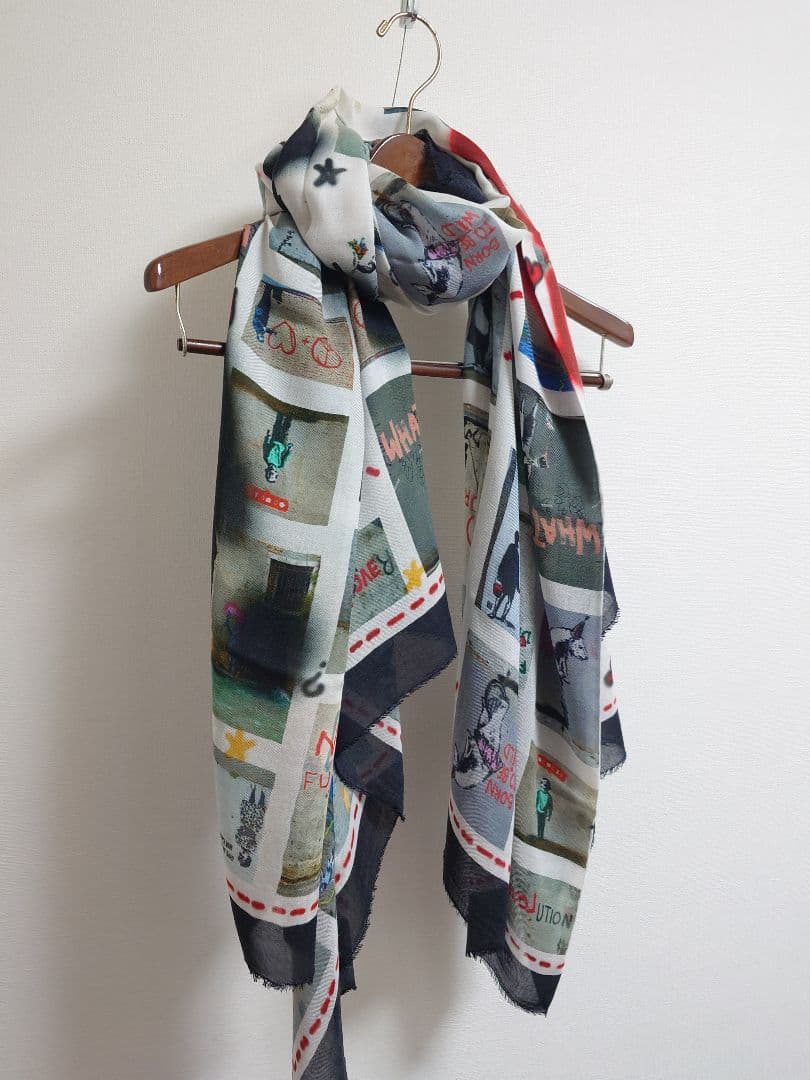 ファリエロ サルティ　Faliero Sarti　ストール　バンクシー