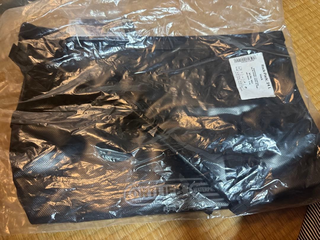 ORTLIEB RACK-PACK 24 ブラック ドラムバッグ　24L