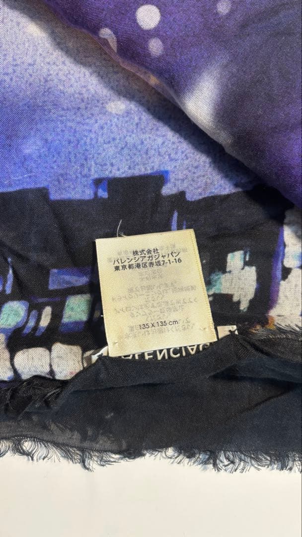 BALENCIAGA ストール 135x135cm