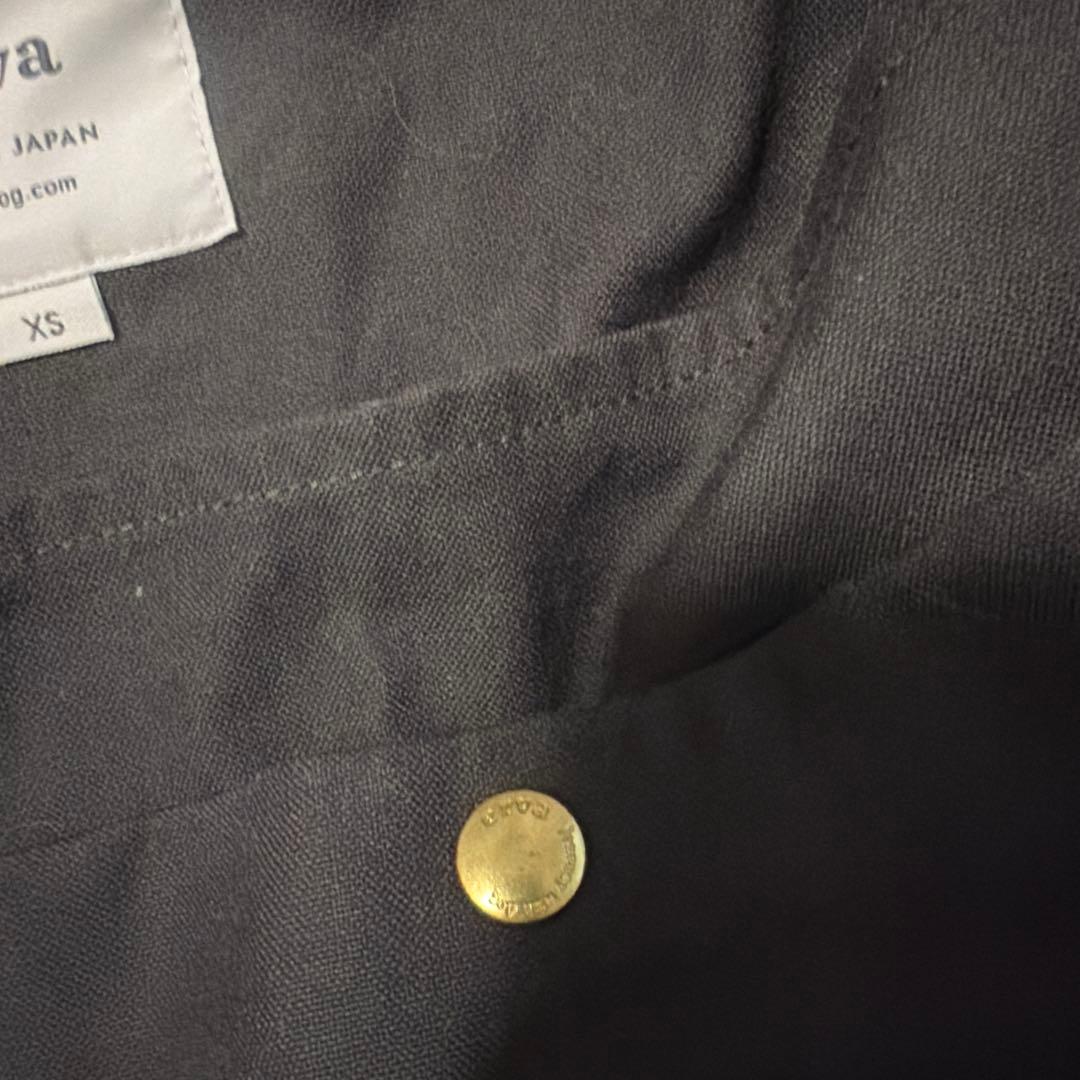 【erva】エルバ　 スリング XS 帆布 ダークグレー
