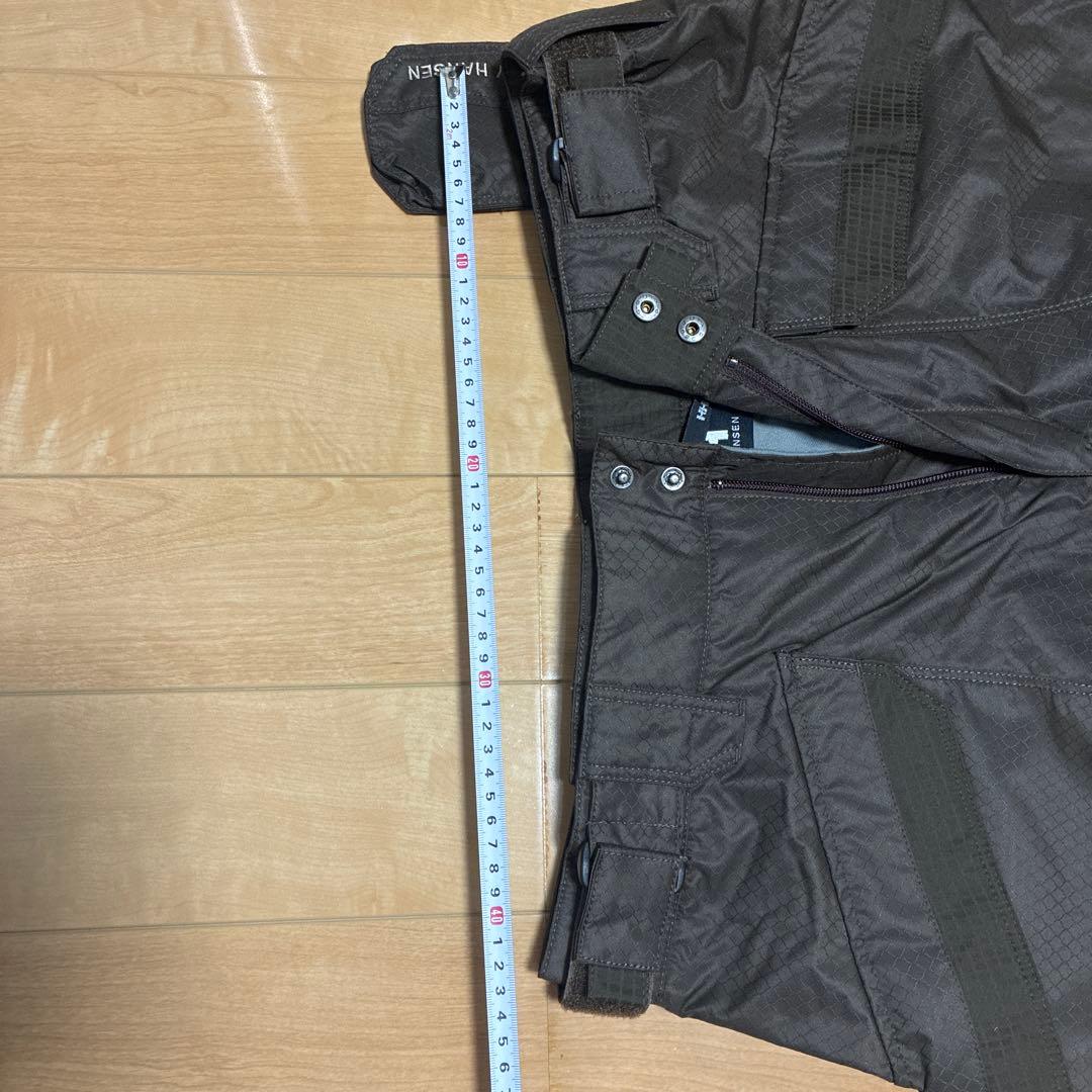 未使用　Helly Hansen スノーボードパンツ ダークブラウン