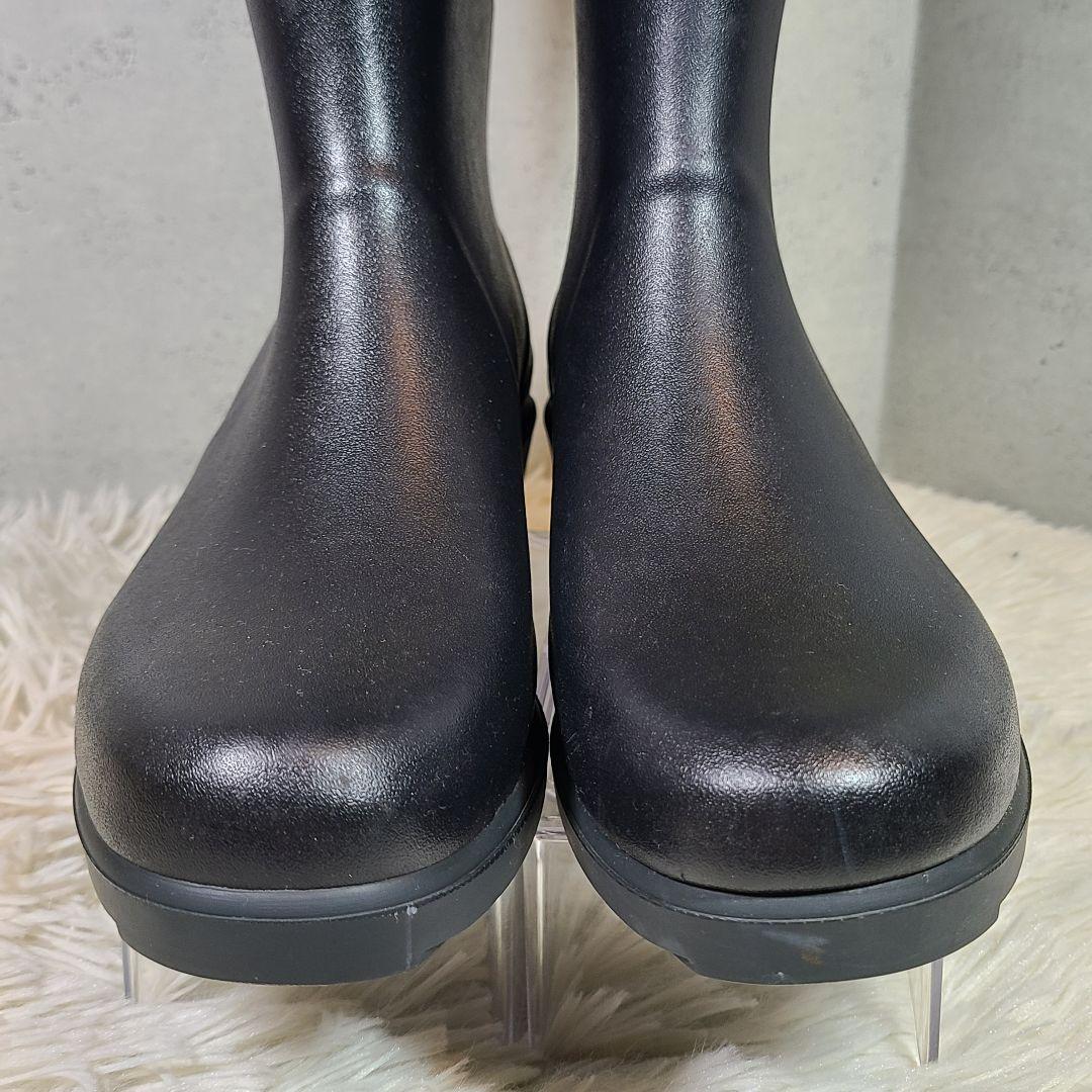 【AIGLE】エーグル ミスジュリエットA ラバーブーツ　レインロングブーツ　黒