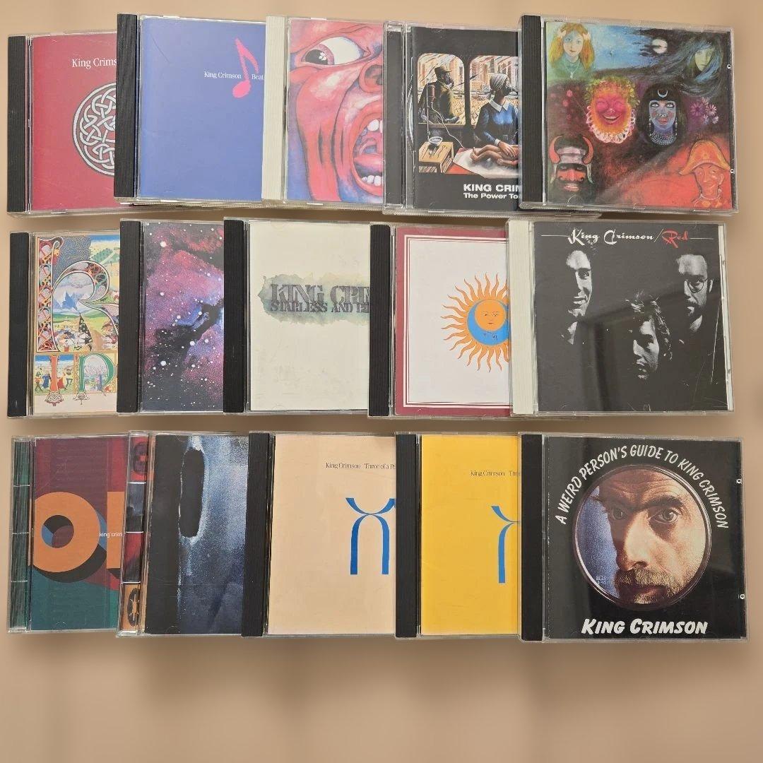 【まとめ売り】KING CRIMSON とその関連CD