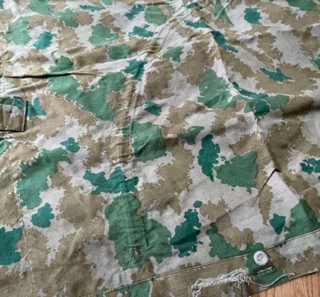 激レアドイツ軍幕　フローラルカモ　used 2枚