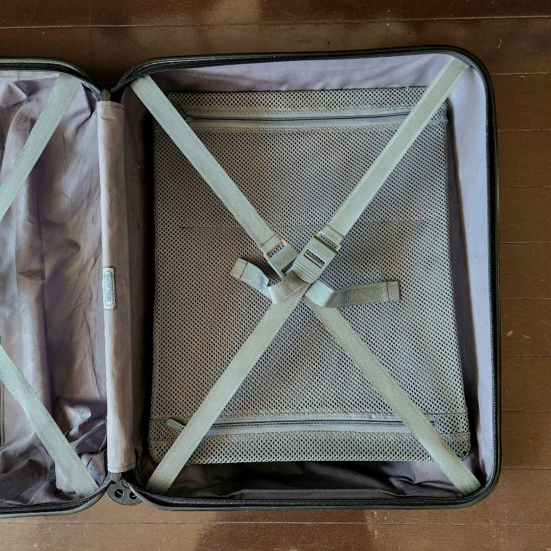 RIMOWA ブラック キャリーケース TSAロック付き