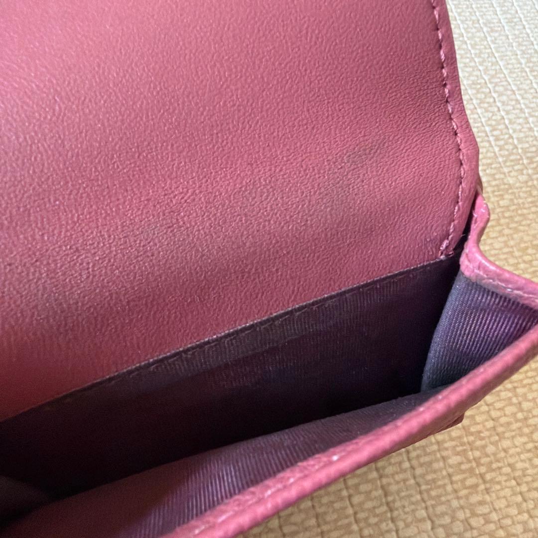 Dior モンテーニュ ロータスウォレット