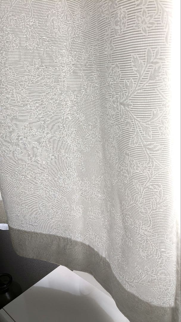 IKEA BLEKVIVA ジャガード織 カーテン　4枚