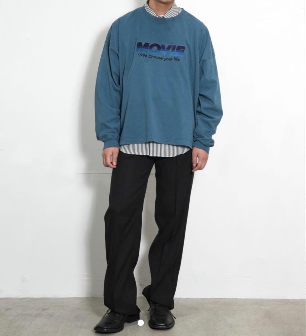 <試着のみ> DAIRIKU MOVIE ロングTシャツ