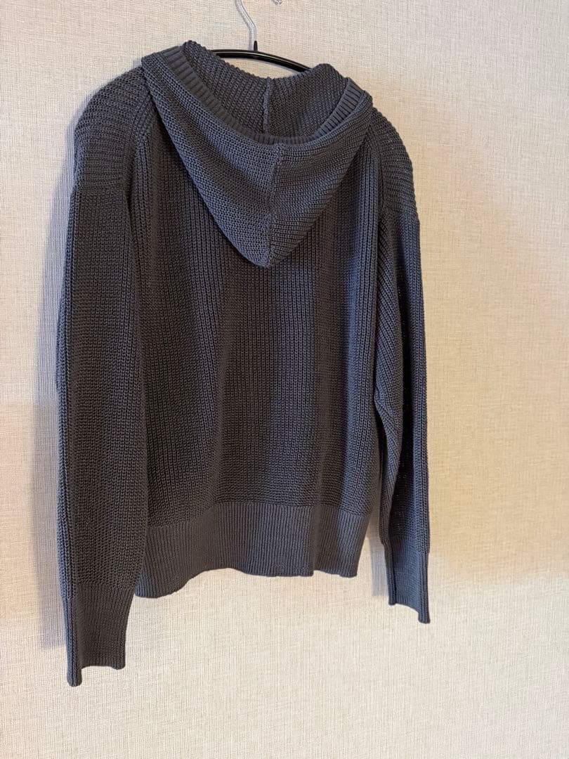 美品★AP STUDIO ギマコットンフーディー グレー