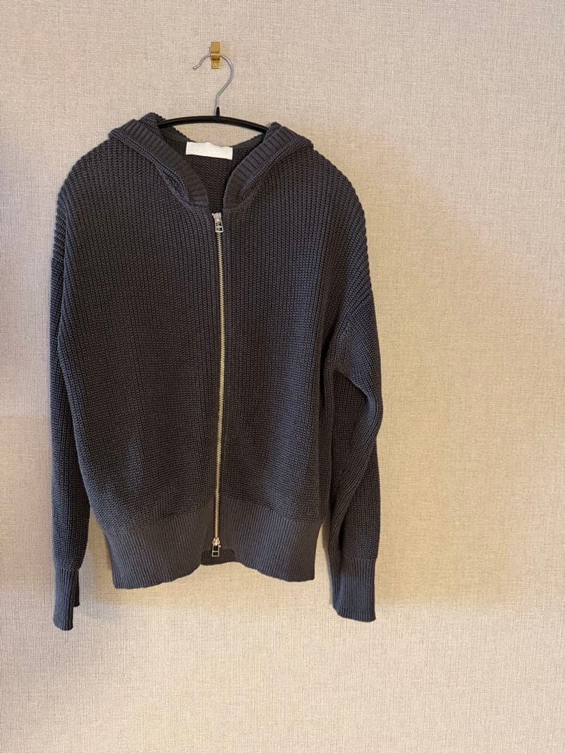 美品★AP STUDIO ギマコットンフーディー グレー