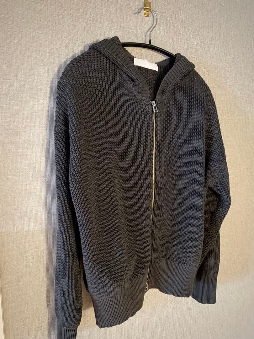 美品★AP STUDIO ギマコットンフーディー グレー