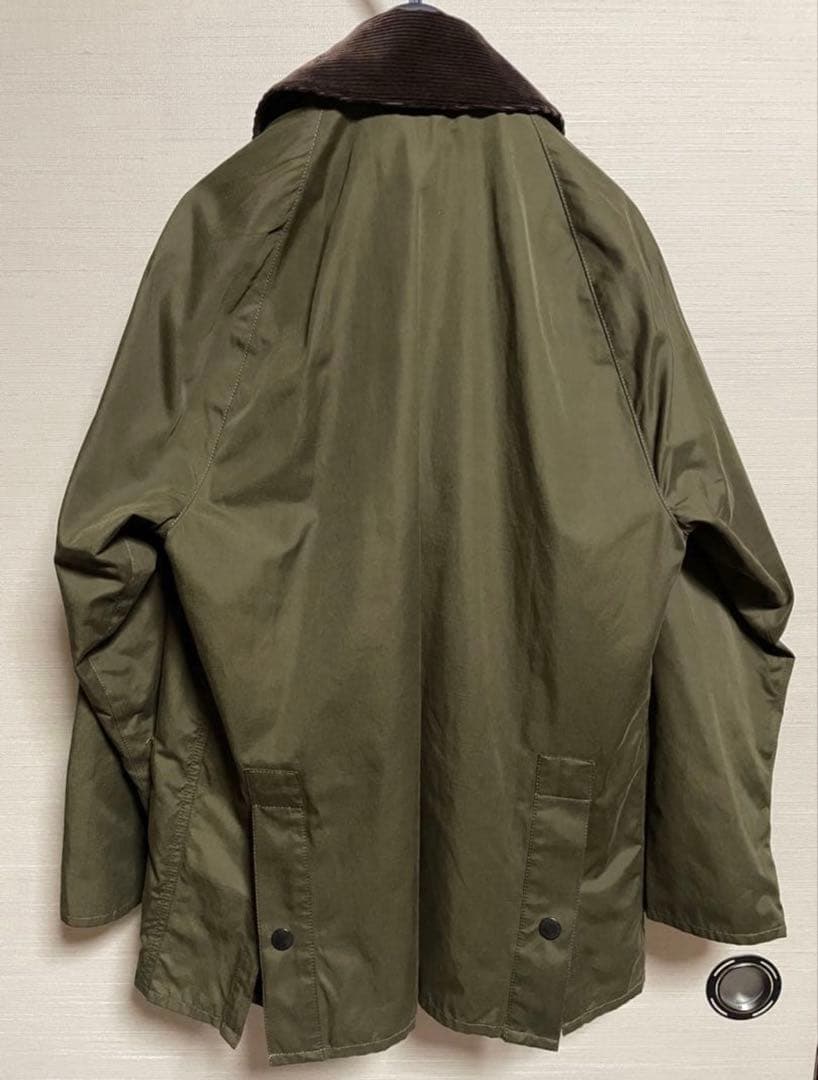 Barbour ビームスf別注　ビデイル　ピーチスキン