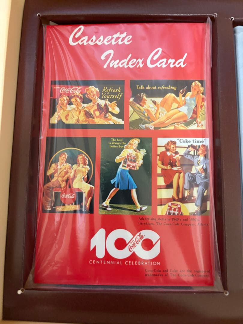 コカコーラ誕生100周年記念　メモリアル賞　非売品