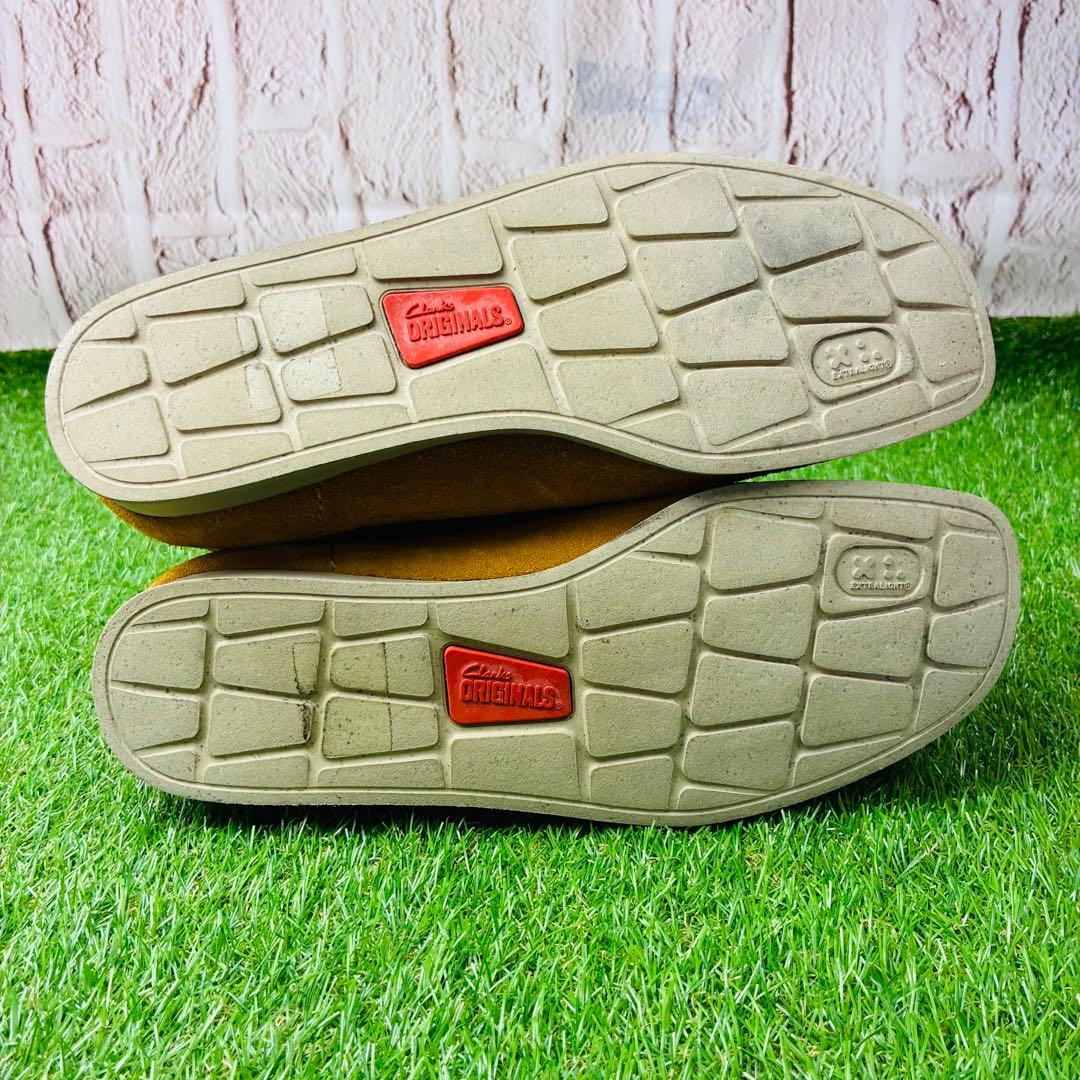 【極美品】clarks ワラビーブーツ レザー 本革 ナタリー 厚底 26
