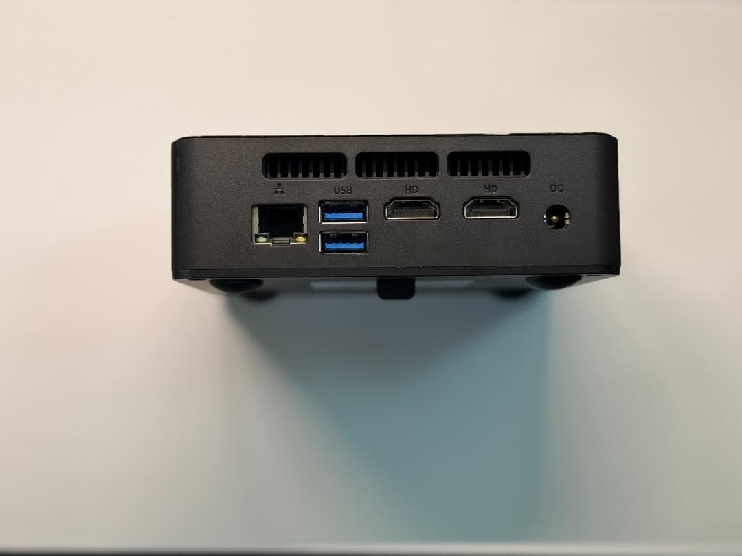 ミニPC MINISFORUM UN100P N100 DDR4 16GB 512GB