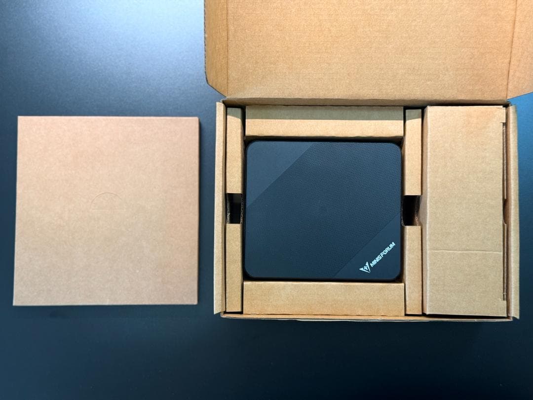 ミニPC MINISFORUM UN100P N100 DDR4 16GB 512GB