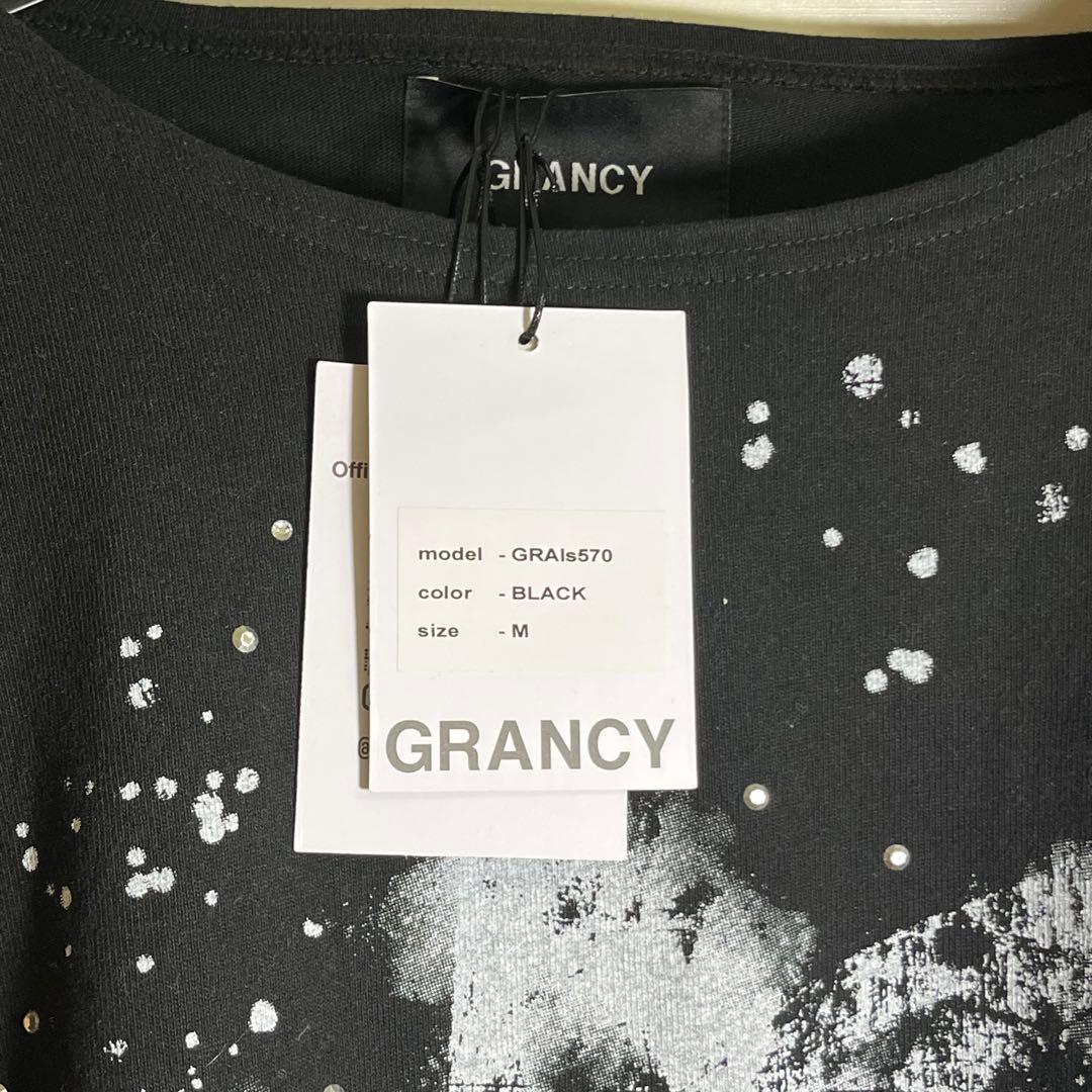 【超希少✨️】タグ付き Grancy ラインストーングラフィックロンT