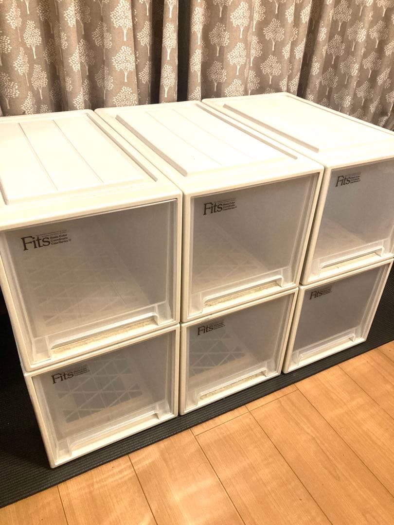 【Dung】Fits 衣類収納ケース 6個セット
