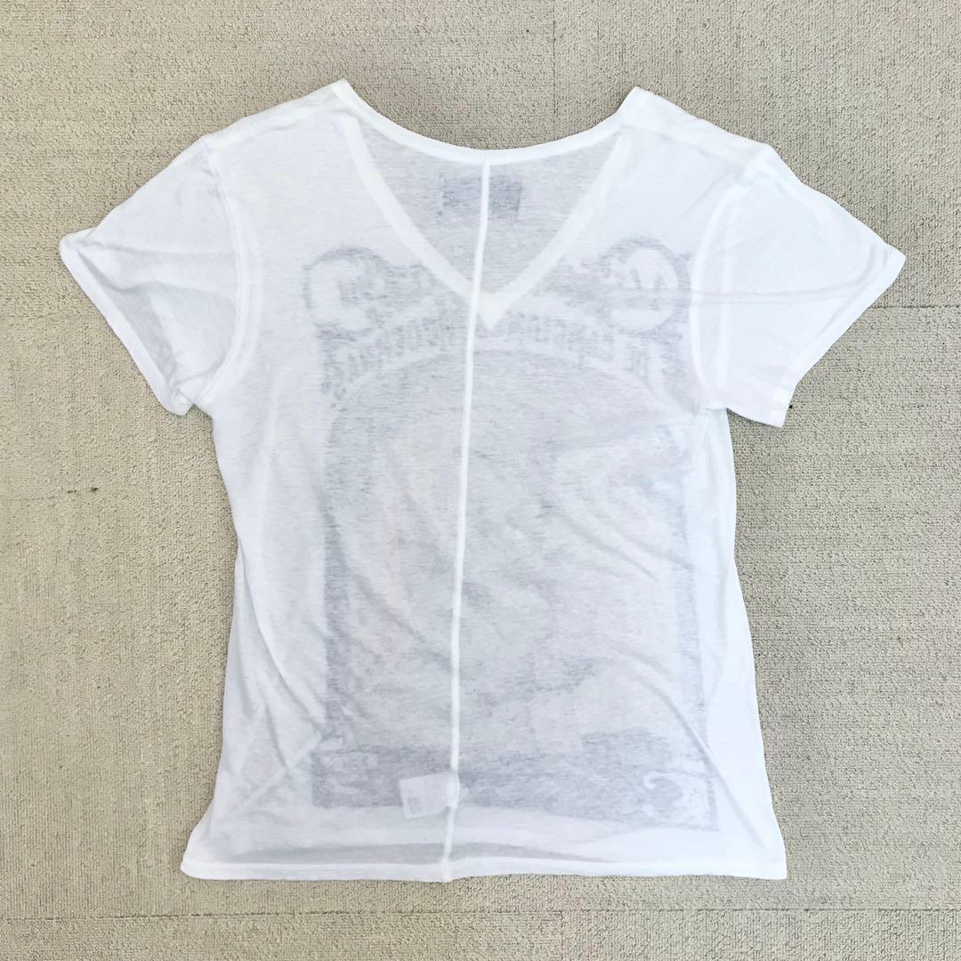 SHARE SPIRIT スカルプリント Tシャツ 半袖 カットソー S3358