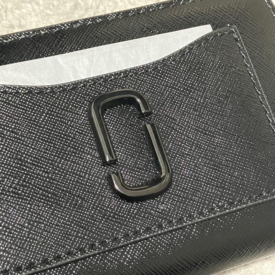 未使用タグ付き！マークジェイコブス［スナップショット］二つ折り財布　ウォレット