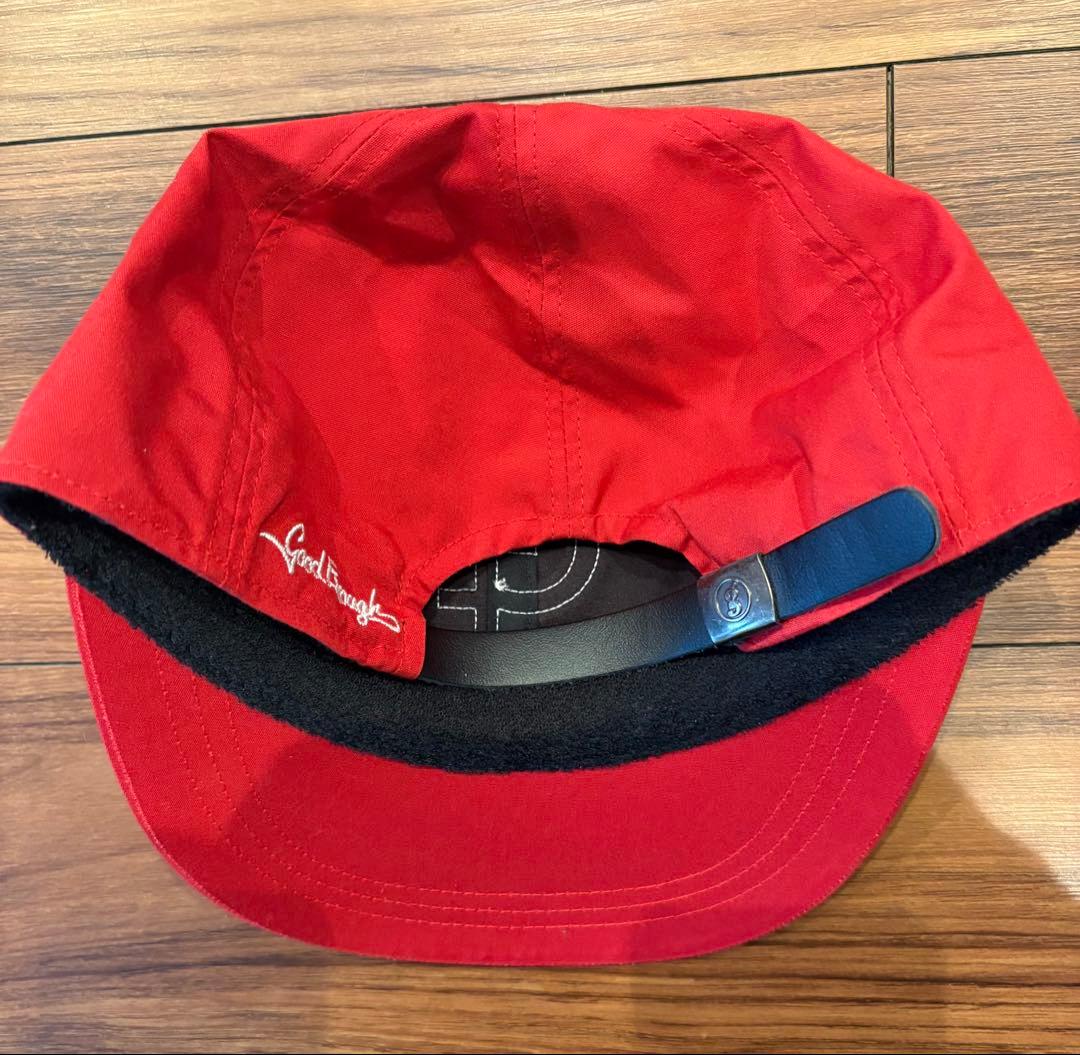 み*り様 GOODENOUGH GEロゴ レッド ベースボールキャップ