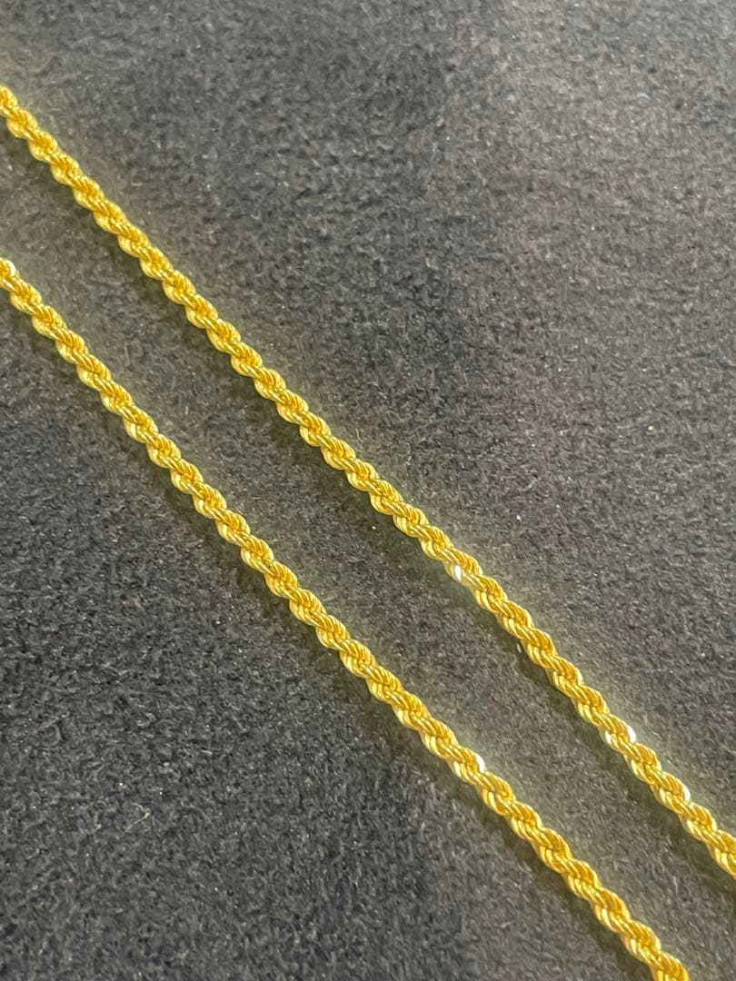 【保証書あり】Speranza 18k ロープネックレス