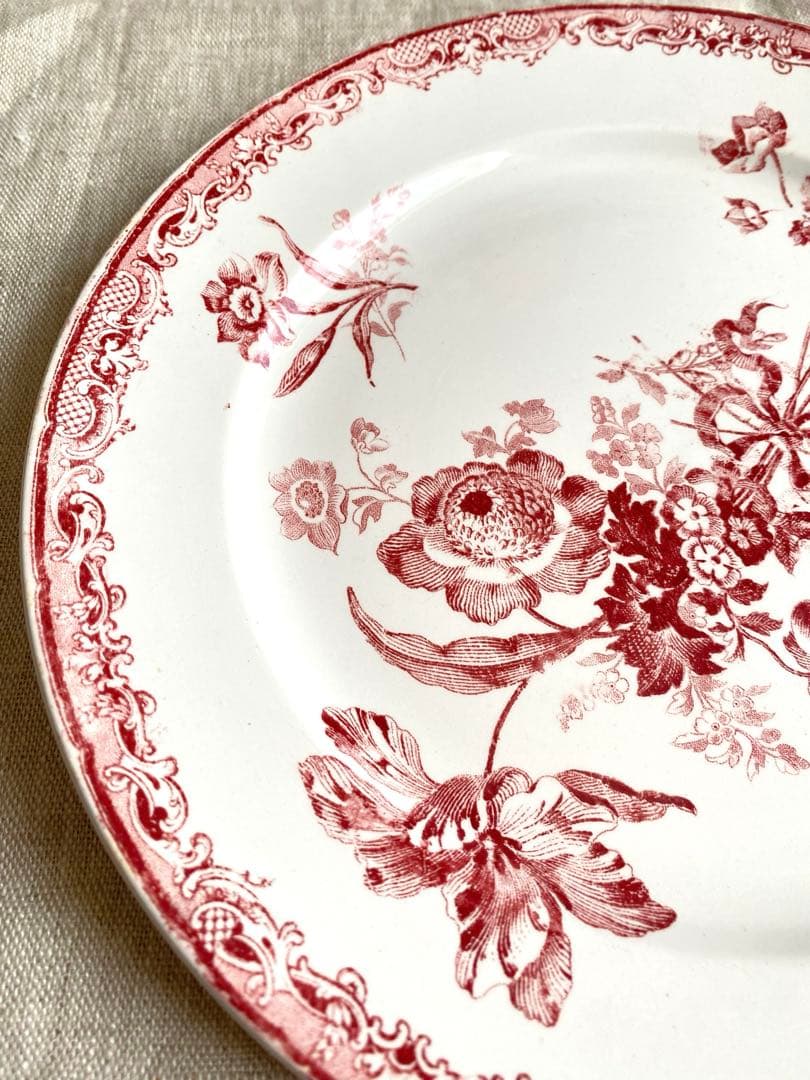 ‼️ SALE‼️アンティークプレート サルグミンFontanges 平皿