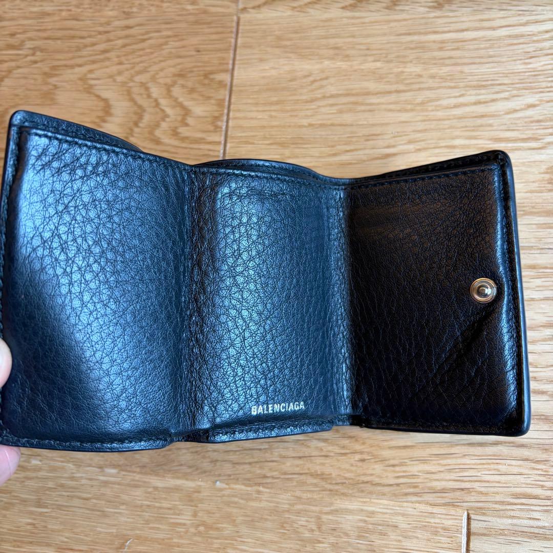バレンシアガ　ミニ財布　三つ折り財布