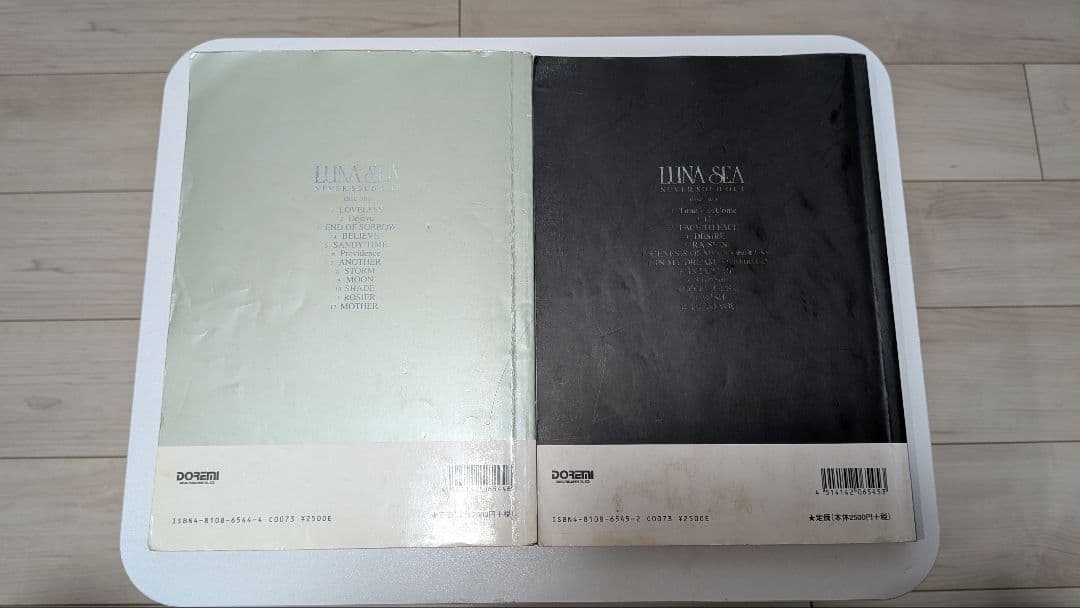 LUNA SEA NEVER SOLD OUT バンドスコア 2冊セット 楽譜