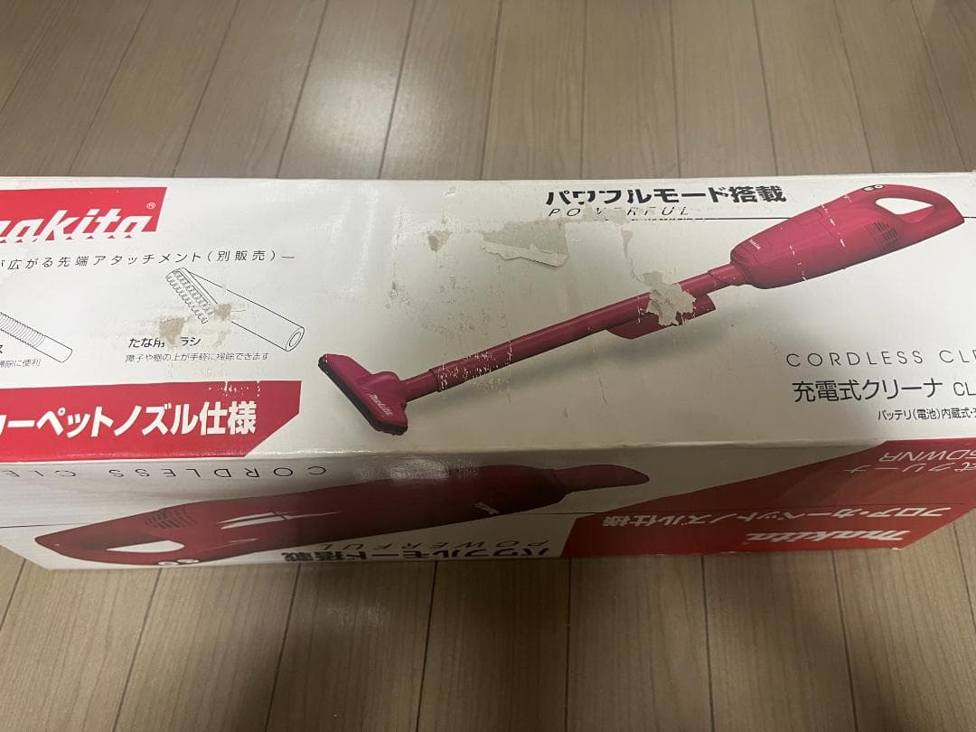 【未使用】Makita マキタ CL105DWNR コードレスクリーナー