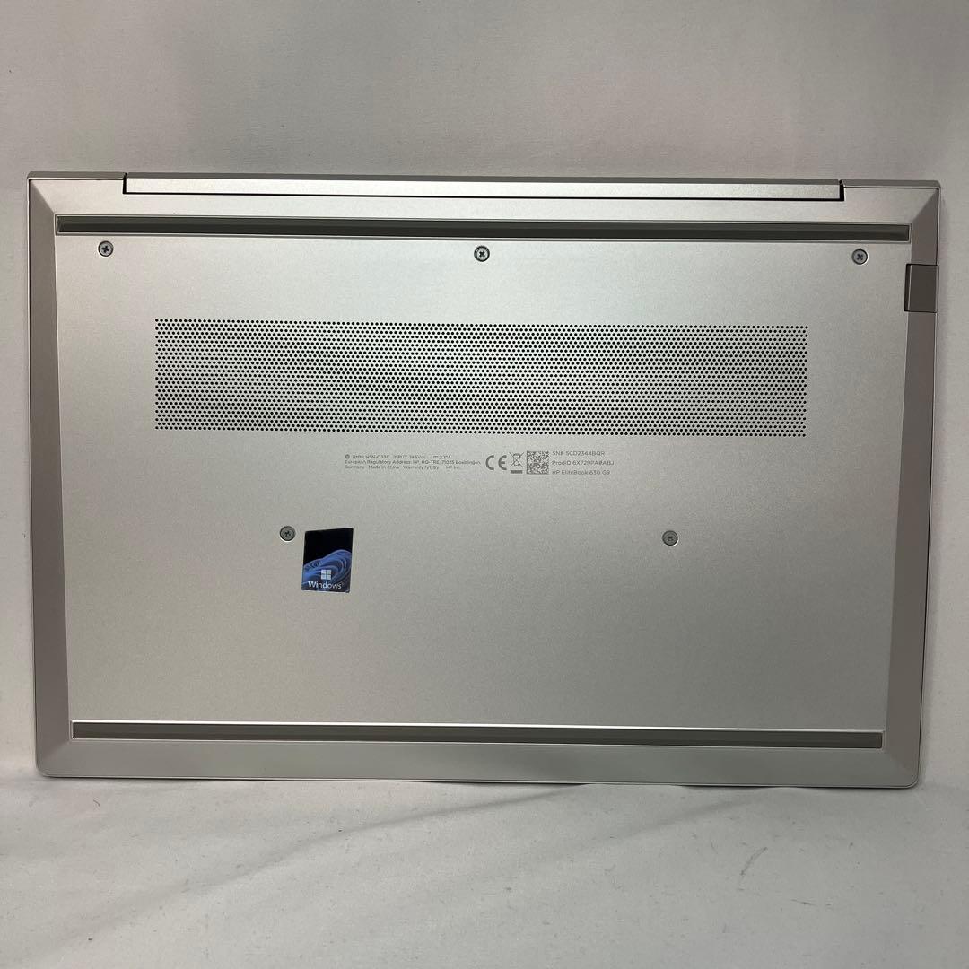 美品 HP 630 G9 第12世代 i5 16GB SSD フルHD オフィス