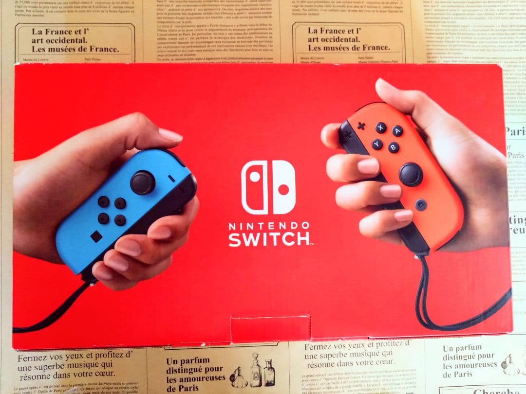 【美品】Nintendo Switch 本体 ネオンブルー/ネオンレッド
