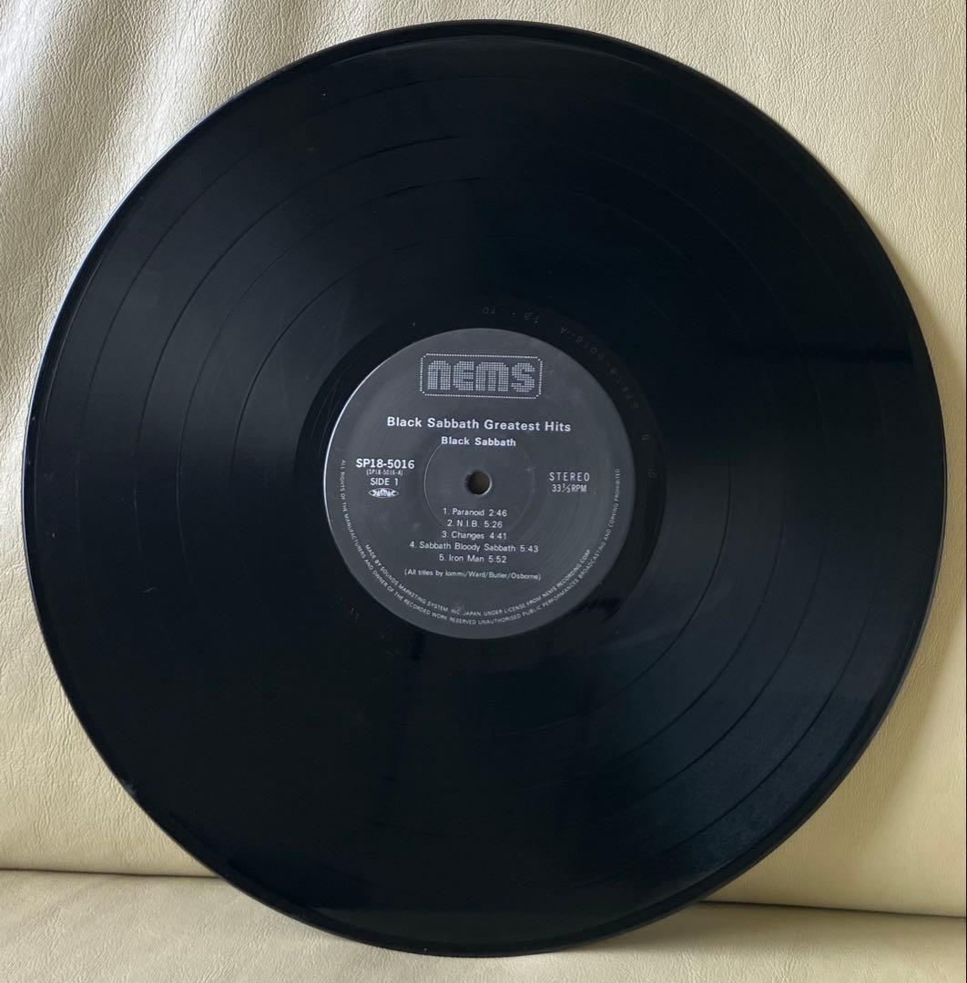 【LP】Black Sabbath – Greatest Hits•ヘヴィメタル