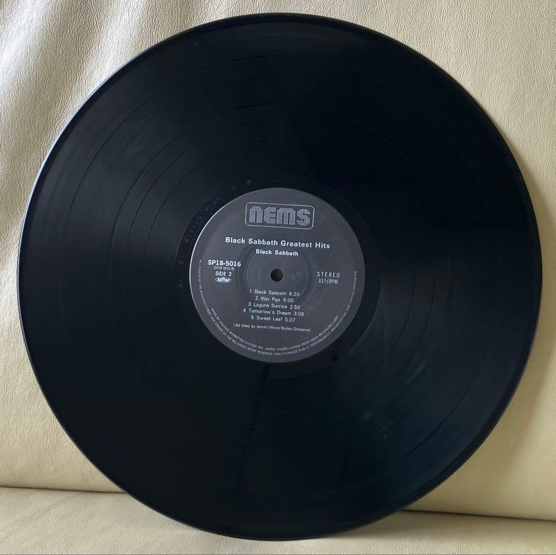 【LP】Black Sabbath – Greatest Hits•ヘヴィメタル