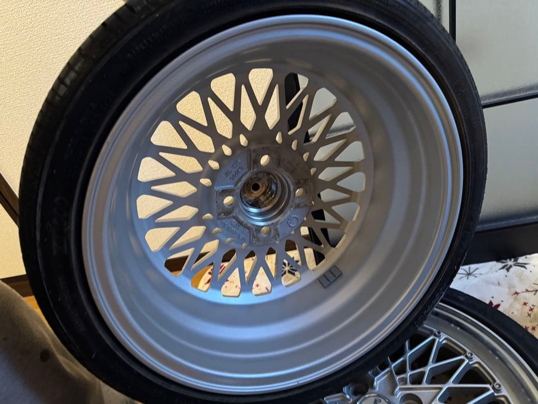 旧車　メッシュホイール 15×5.5J/+35/PCD100 4本セット