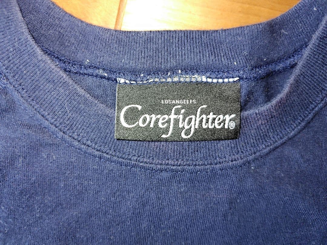 LサイズCOREFIGHTERタンクトップノースリーブネイビー紺NAVY