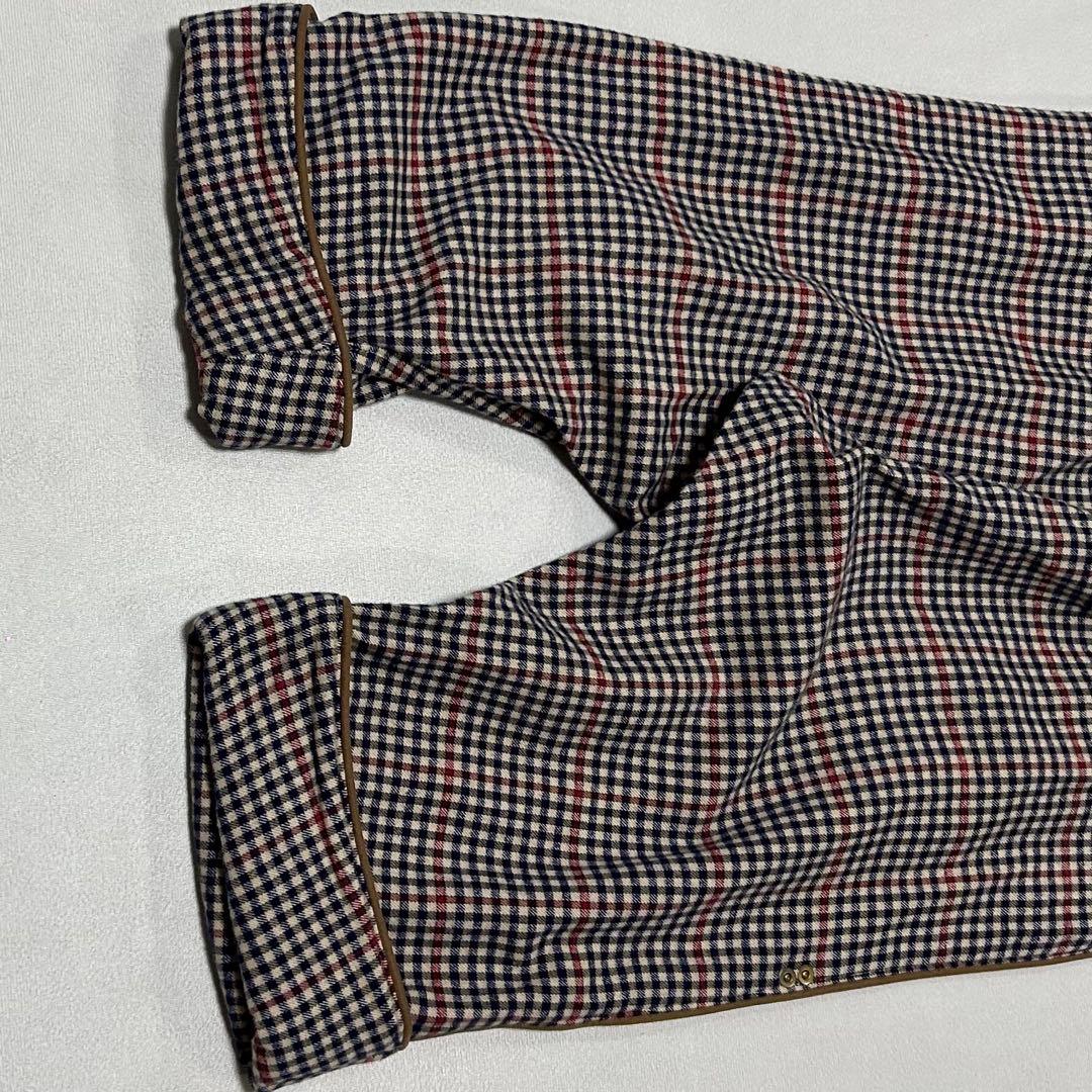 10s mercibeaucoup 12ss チェック サルエルパンツ 平成