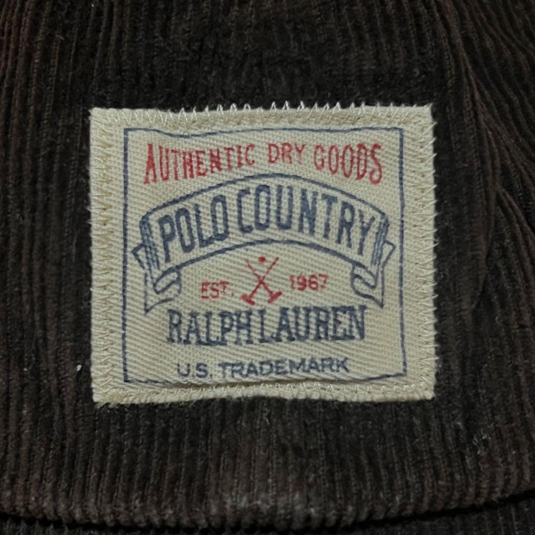 【POLO COUNTRY RALPH LAUREN】コーデュロイキャップ