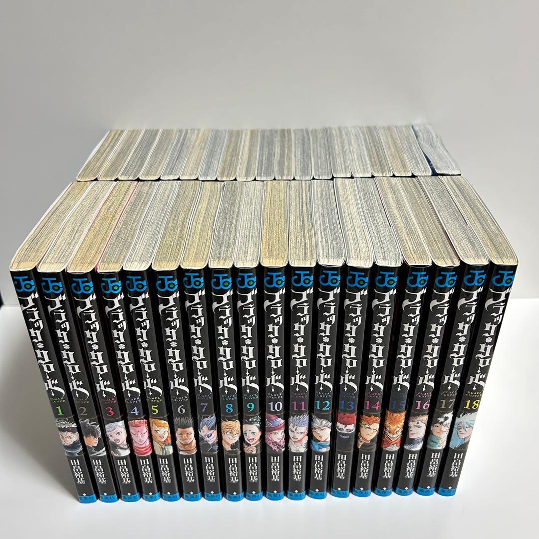 ブラッククローバー 1〜37巻　全巻セット　まとめ売り　漫画　マンガ　全巻