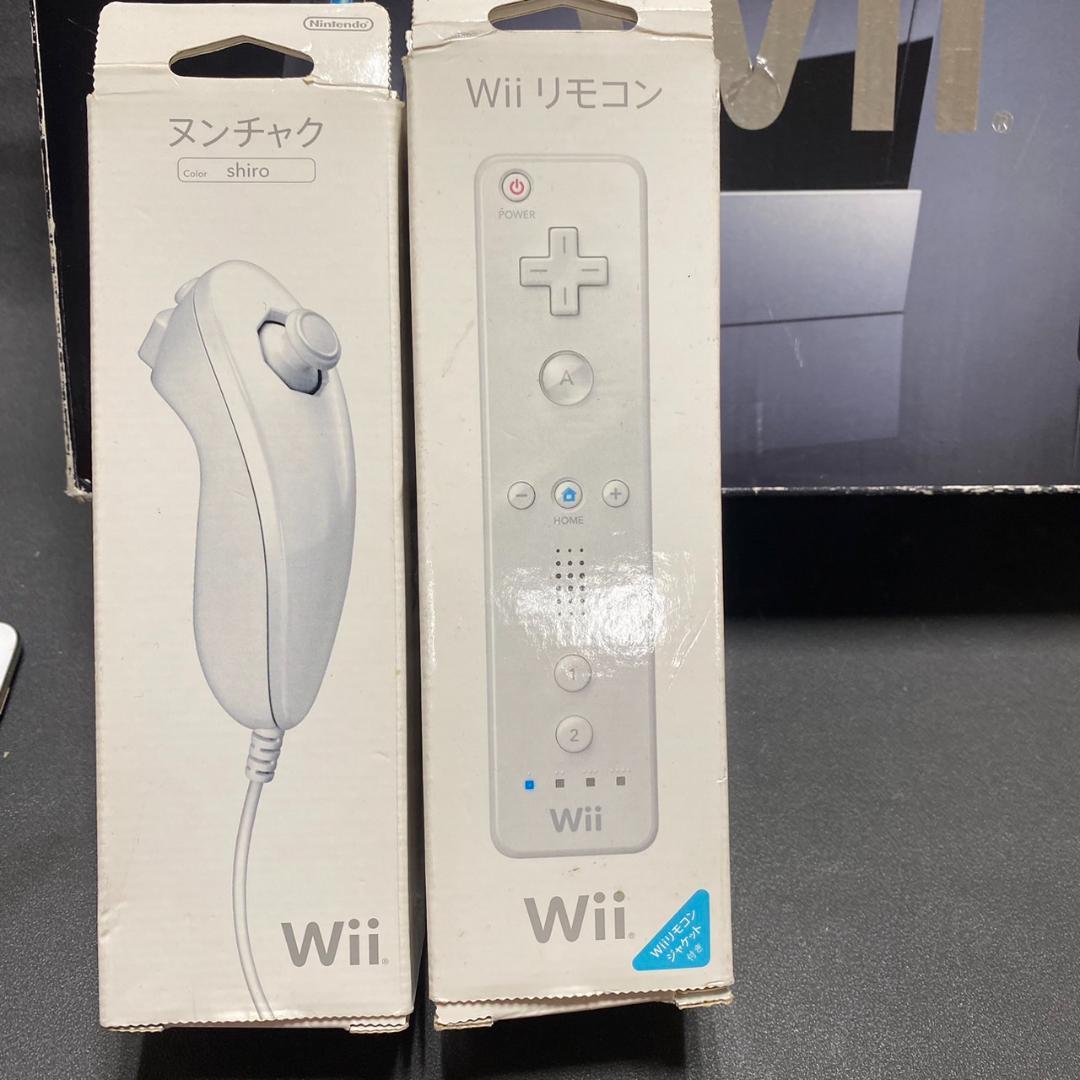 240312A ニンテンドー Wii 本体 RVL-S-KJ ブラック 箱付き