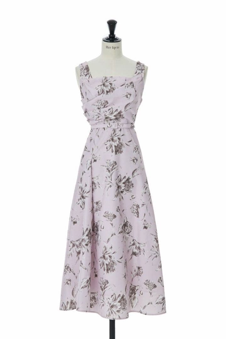 ワンピース herlipto Dahlia Belted Dress