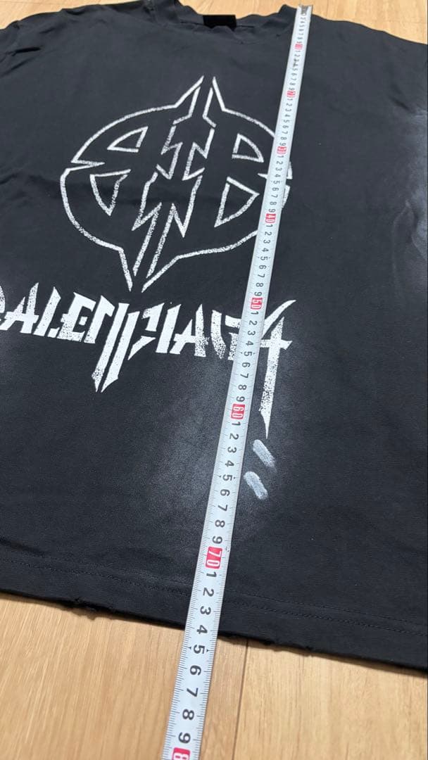 BALENCIAGA バレンシアガ　メタルロゴTシャツ　M