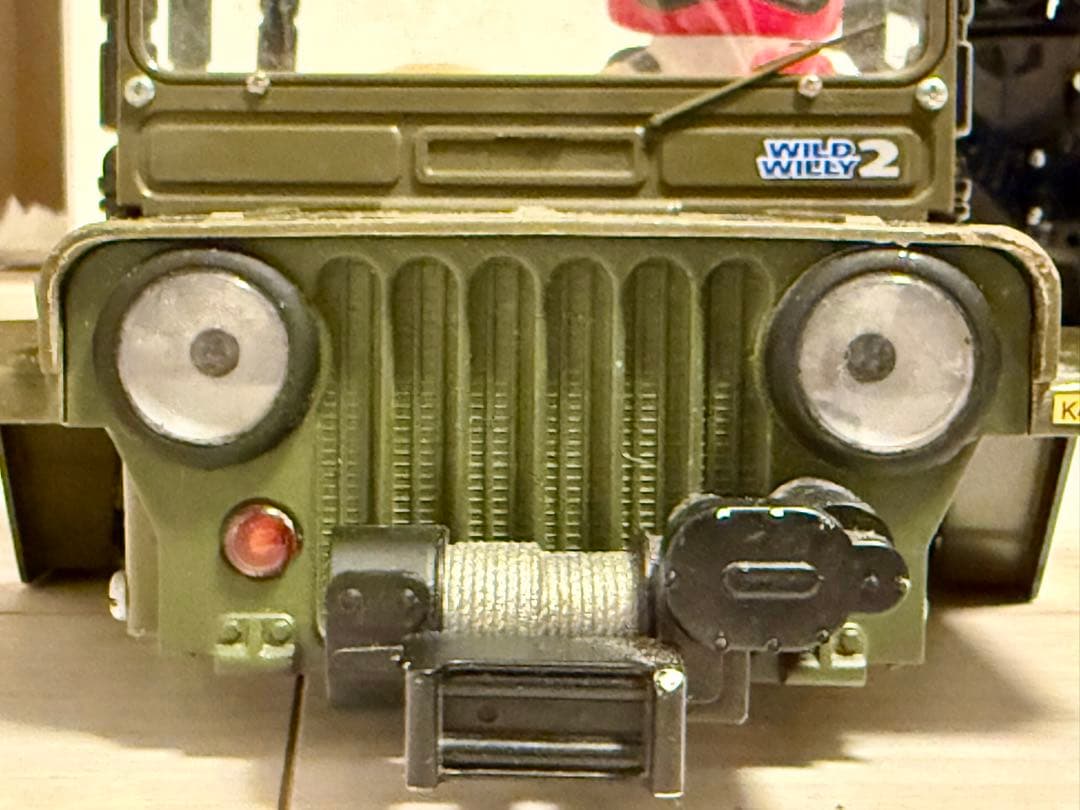タミヤ　1/10RC ワイルドウイリー 2 タイヤ&ホイール6個付き