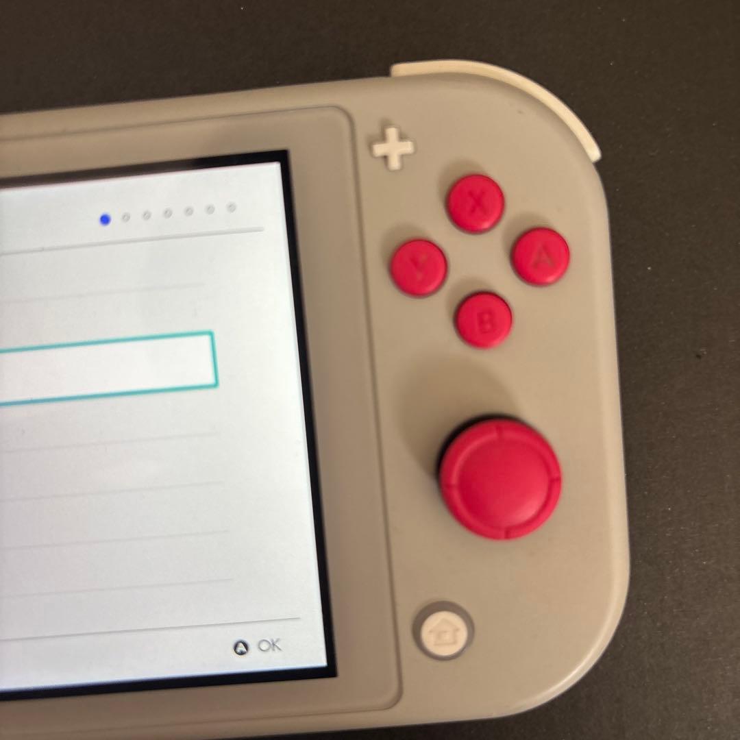 Nintendo Switch Lite ポケモンデザイン グレー ファミスタ付