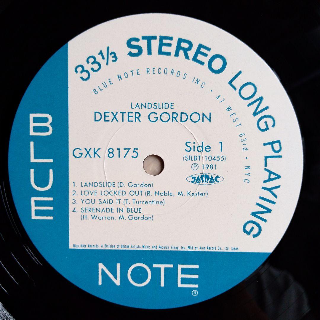 【LP】Dexter Gordon　LANDSLIDE