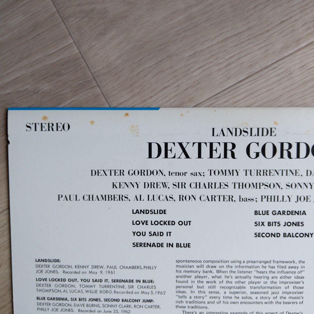 【LP】Dexter Gordon　LANDSLIDE