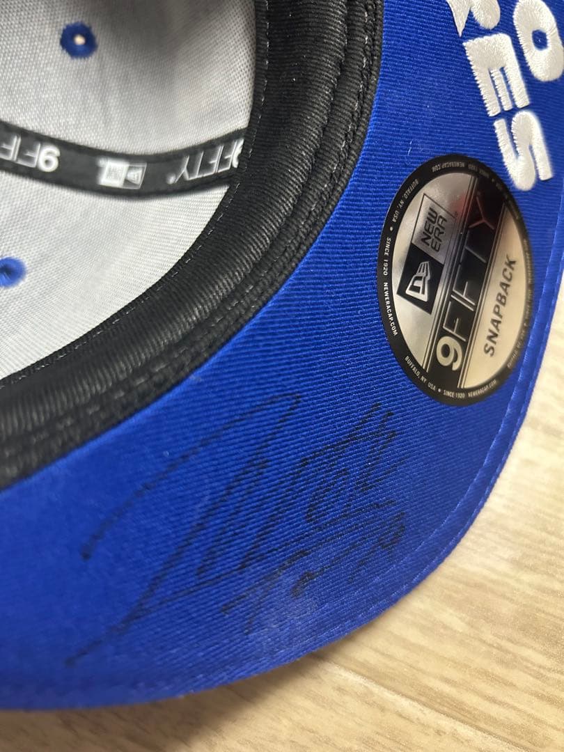 け*ん様 TOYOTIRES ニューエラ 9FIFTY サイン入り 未使用品