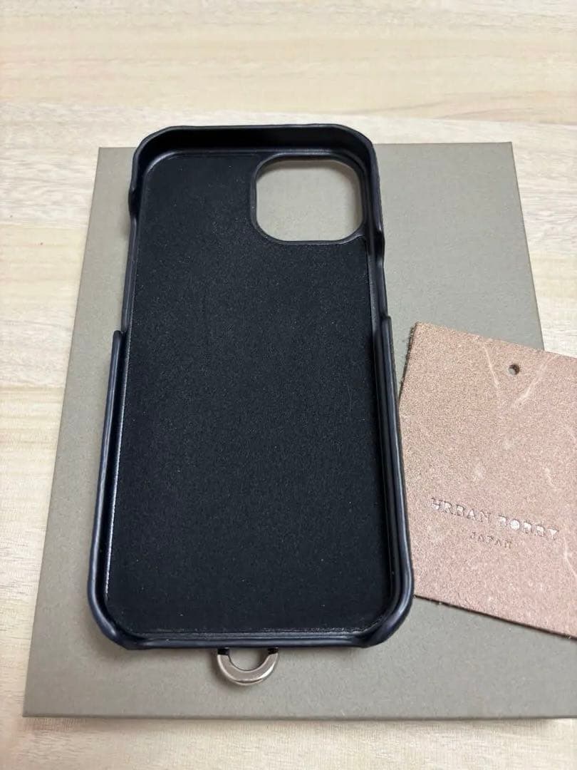 URBAN BOBBY レザー スマホケース ブラック