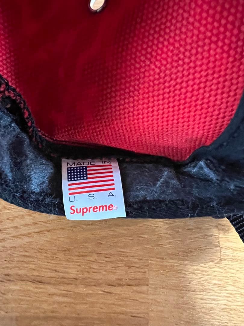 uraraSupreme ジェットキャップ レオパード柄 豹 赤 白