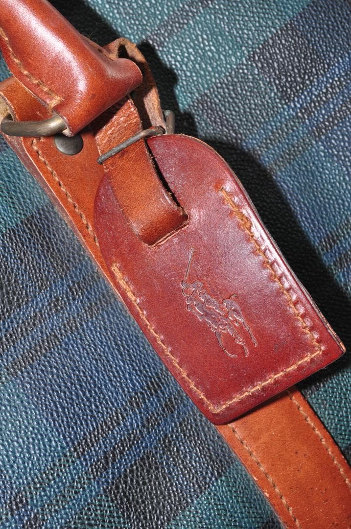 POLO RALPH LAUREN ポロラルフローレン チェック ボストンバッグ